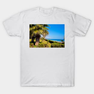 Palm trees Torrox Costa Del Sol Andalusia Costa Spain T-Shirt